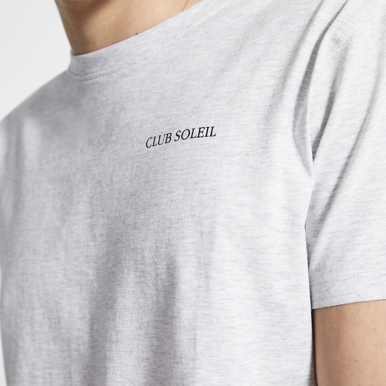 Printed tee "Bill" Grey melange 5